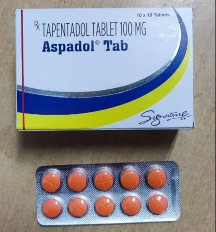 ASPADOL 100mg packaging