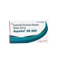 Aspadol 200mg medicine packaging