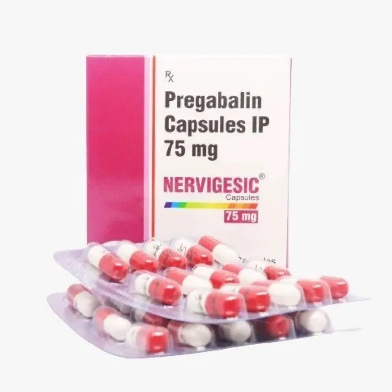Nervigesic 75mg medicine packaging