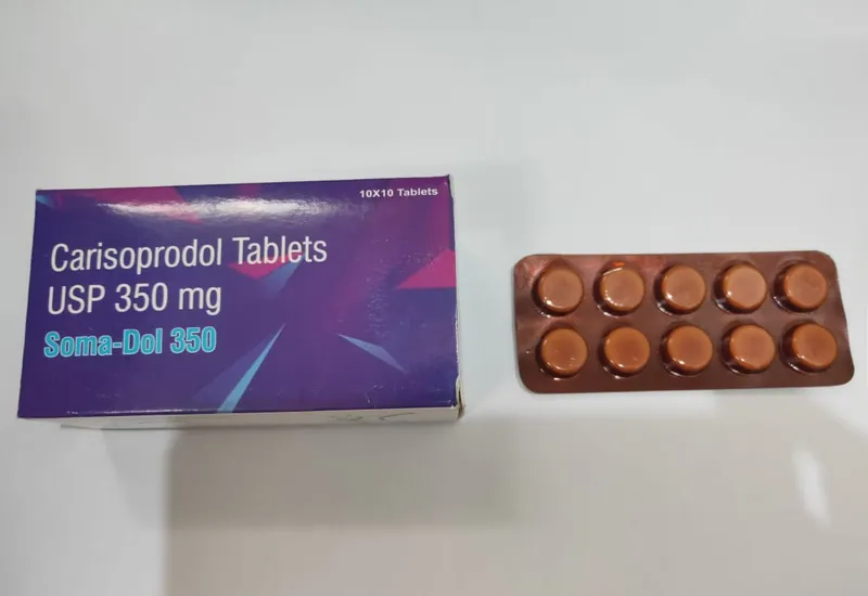 Somadol 350mg packaging
