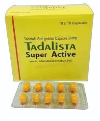 Tadalista Super Active medicine packaging