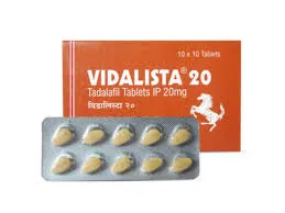 Vidalista 20mg medicine packaging