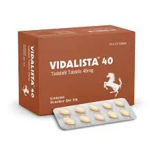 Vidalista 40mg medicine packaging