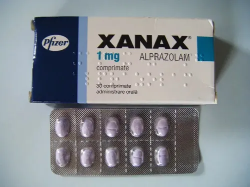 Xanax (Alprazolam) 1mg product packaging